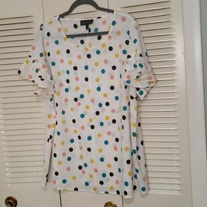 Ladies short sleeve blouse